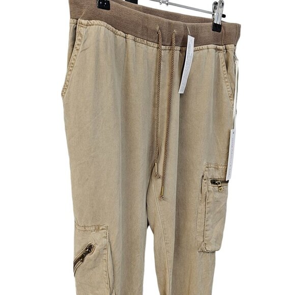 Revolve Young Fabulous & Broke Women's Cargo Tencel Joggers  Size XS NWT - Picture 2 of 9